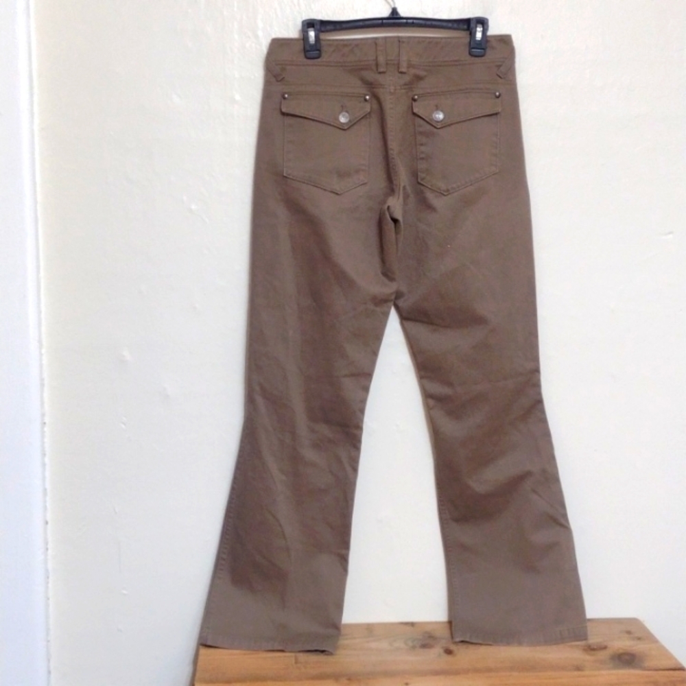 Ibex Brown Boot Cut Pants